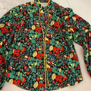 Alexis Floral Blouse Size Small